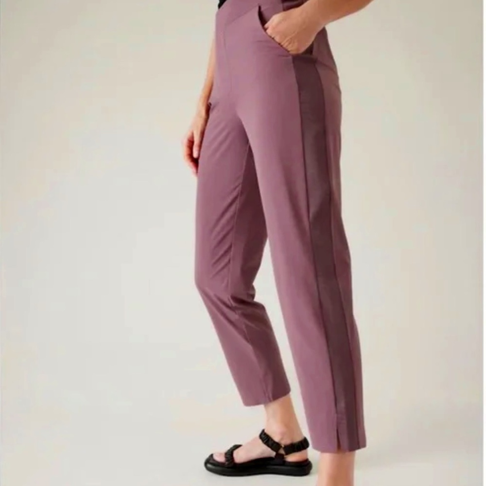 Athleta Women’s Brooklyn Ankle Pant Size 2 Damask Mauve NWT